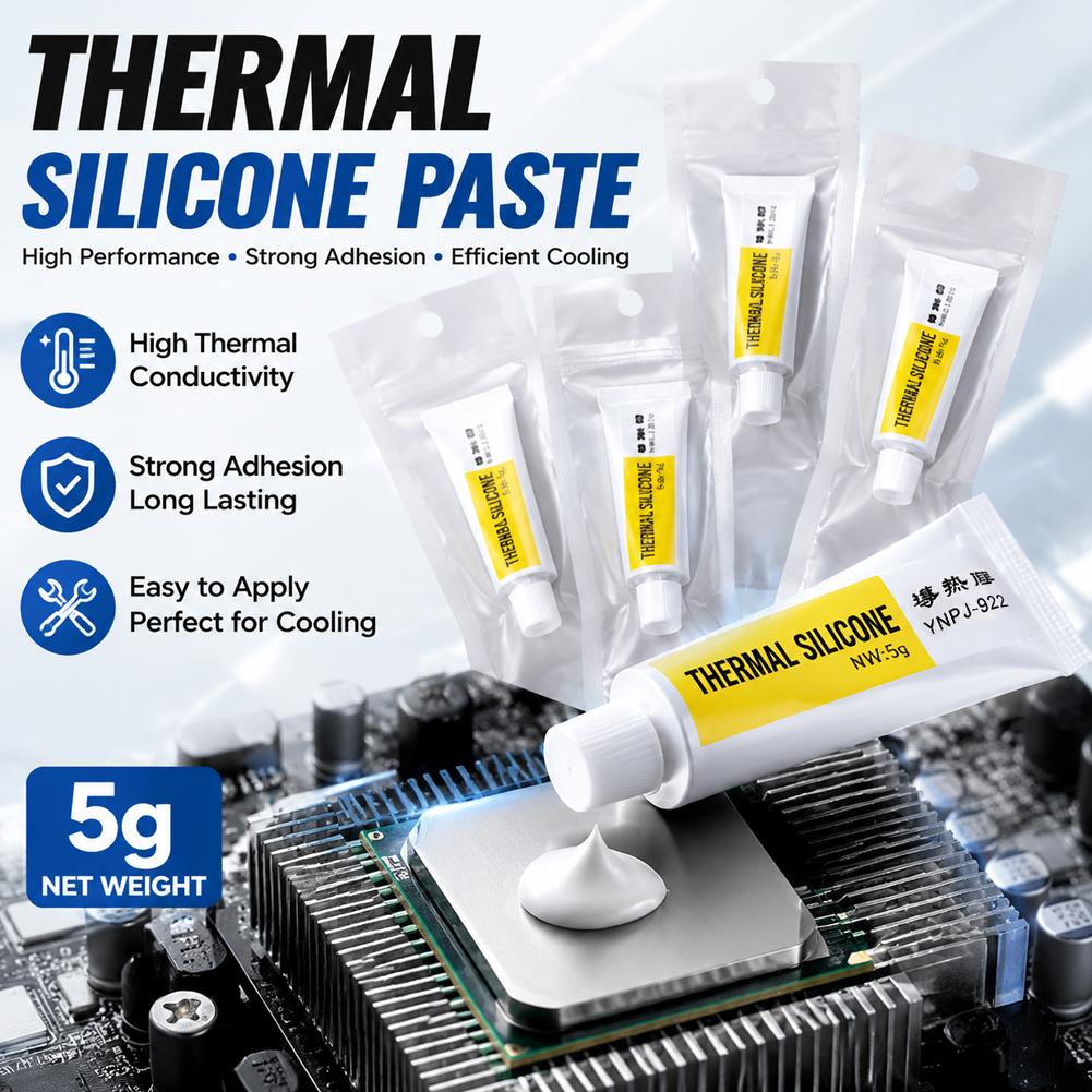 Thermal Paste Cpu - 5g Thermal Conductive Glue Strong Adhesive