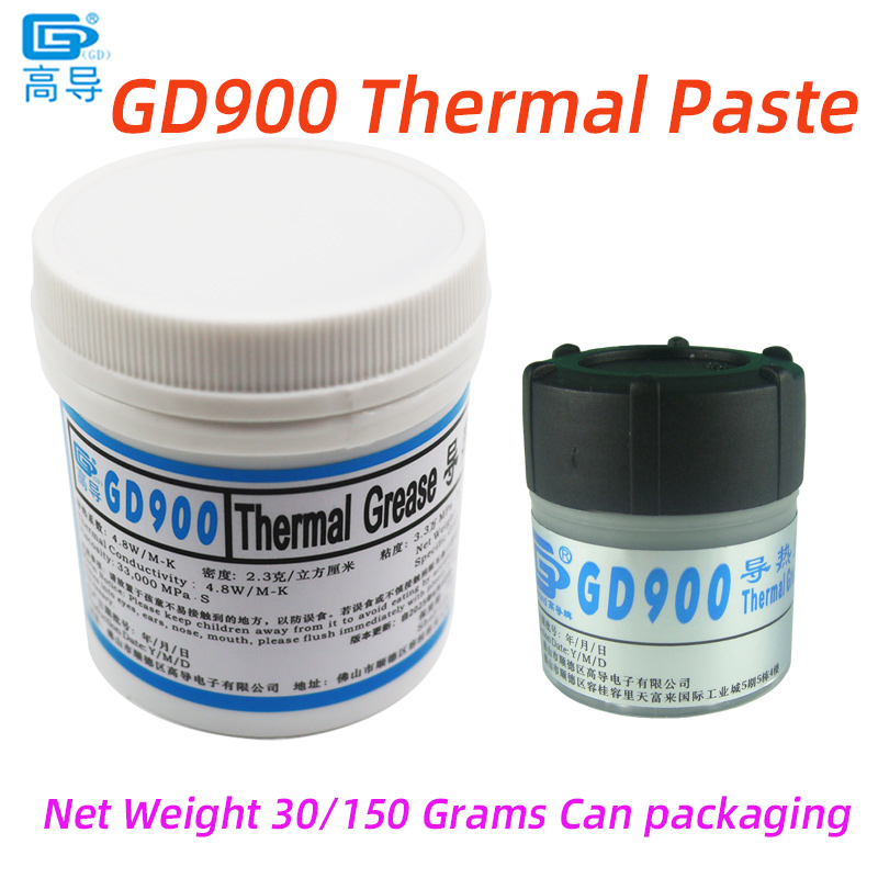 Thermal Paste Cpu - Net Weight 30/150 Grams Can Packaging