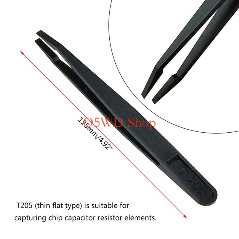 Q5WD 8 Pieces Tweezers Plastic - Electronics Repair Hobby review and price