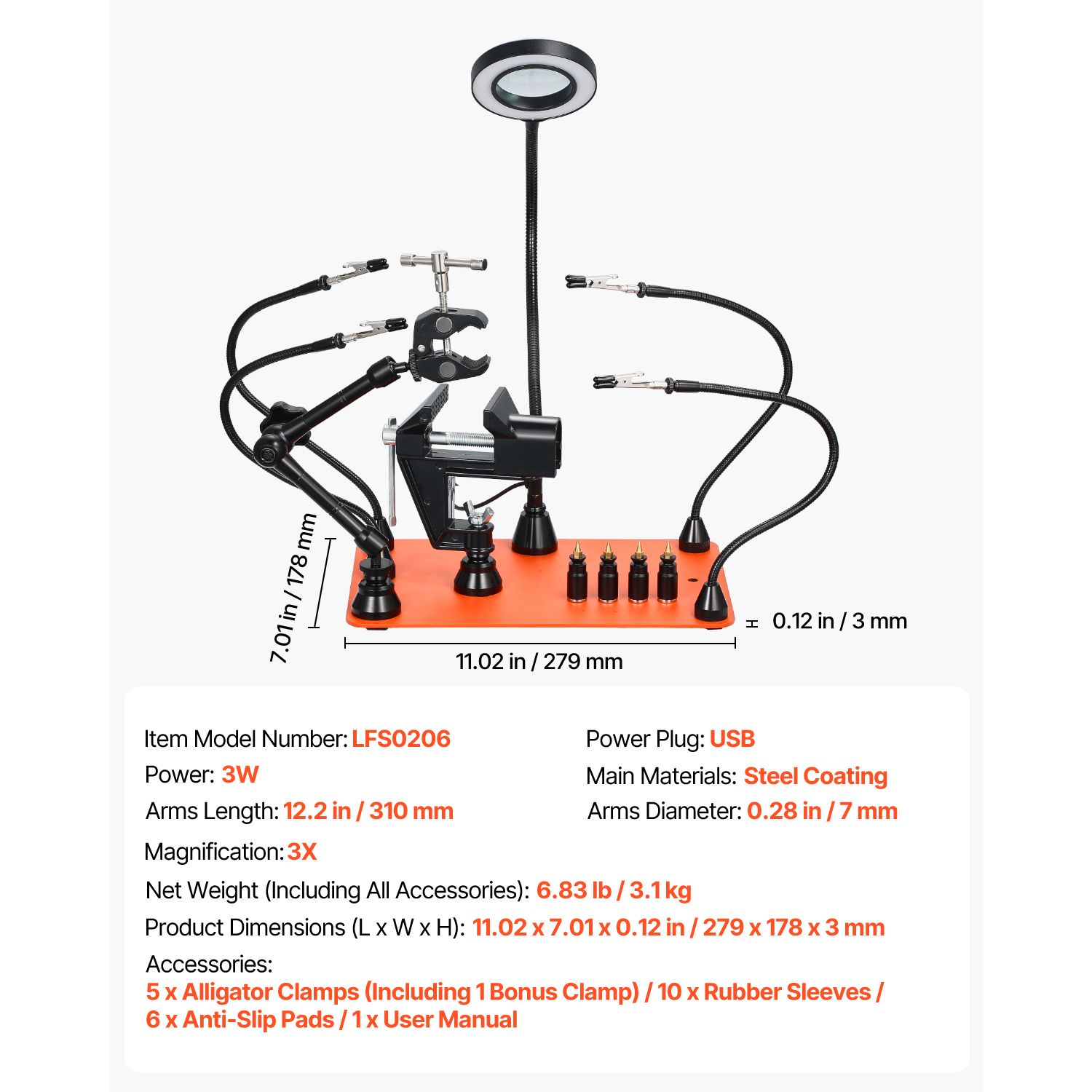 Magnetic Helping Hands Solderi - Electronics Repair Hobby review and price