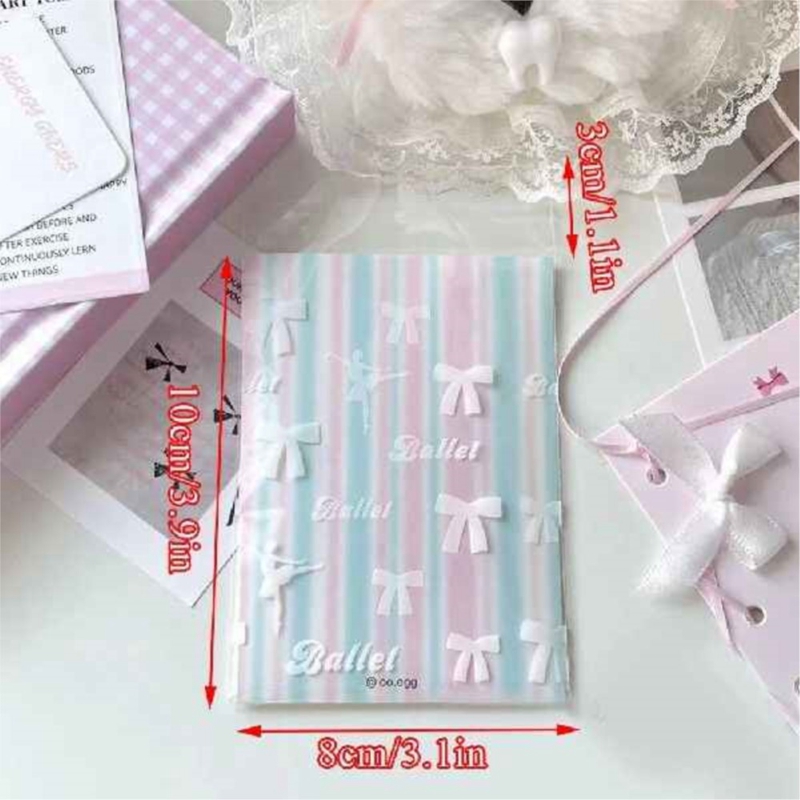 50Pcs Ballet Bow Pattern OPP S - Back Cover Adhesive review and price