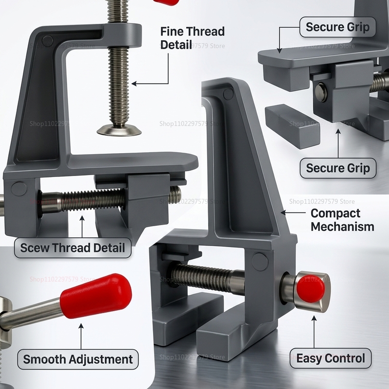 Aluminum Mini Table Bench Vice - Electronics Repair Hobby review and price