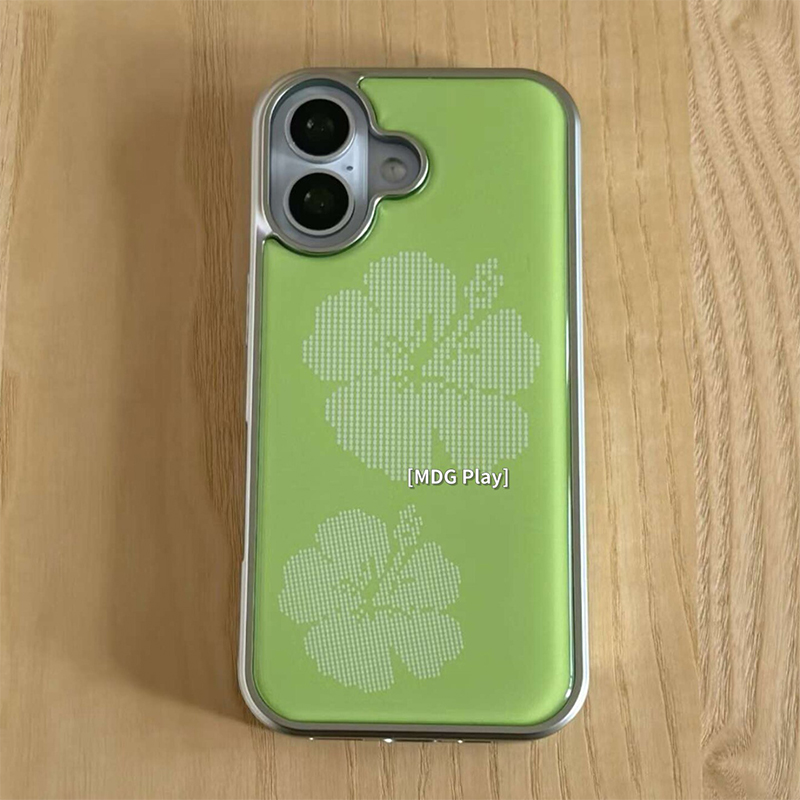Korean Green Background Flower - Back Cover Adhesive review and price