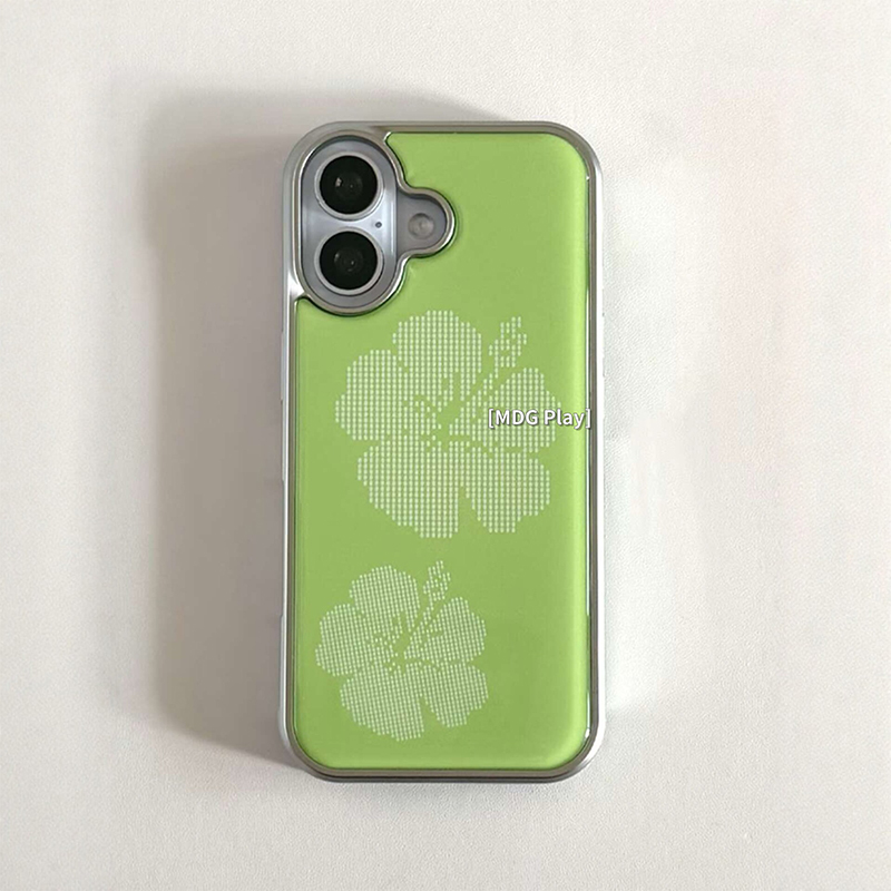 Korean Green Background Flower - Back Cover Adhesive review and price