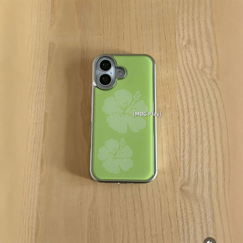 Korean Green Background Flower - Back Cover Adhesive review and price