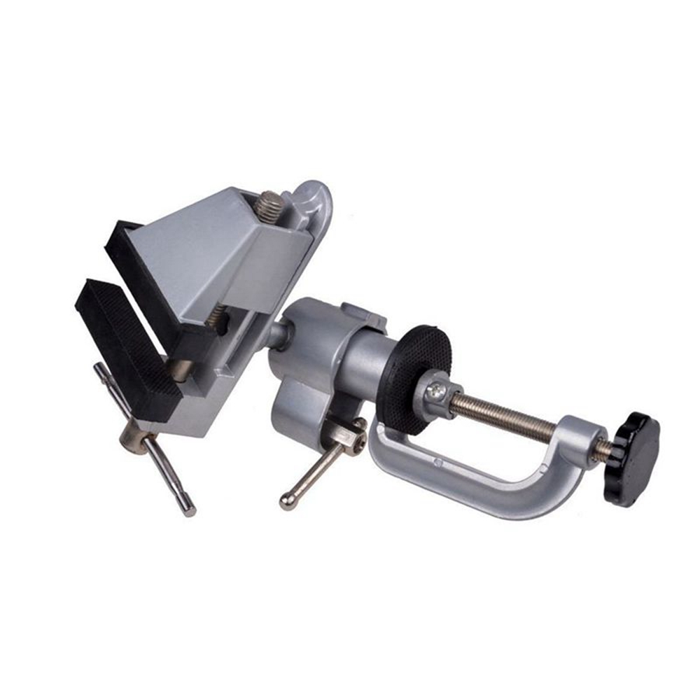 Compact 360° Swivel Bench Vise - Electronics Repair Hobby review and price
