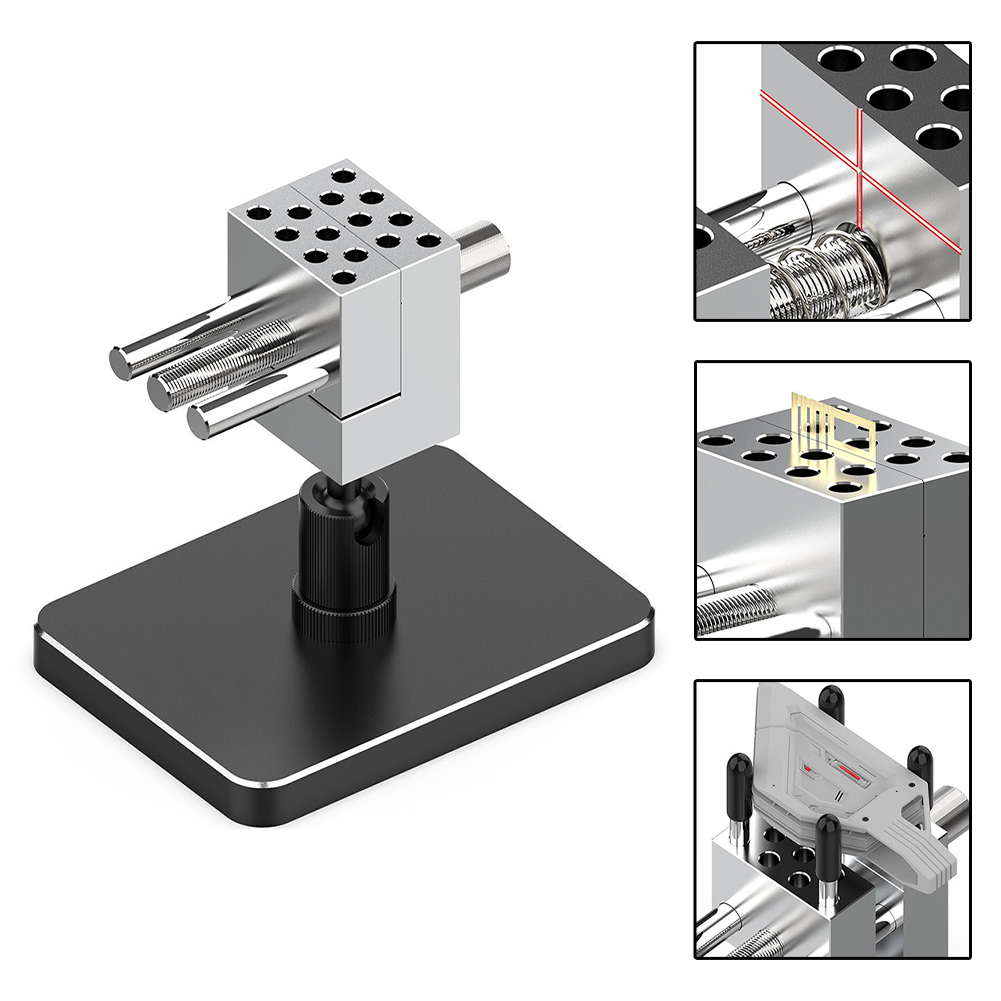 Table Vise 360 Rotating Alumin - Electronics Repair Hobby review and price