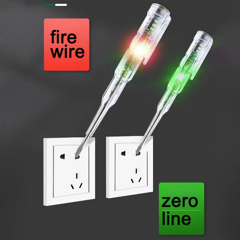 2PCSVoltage Tester Pen Screwdr - Circuit Test Pencil review and price