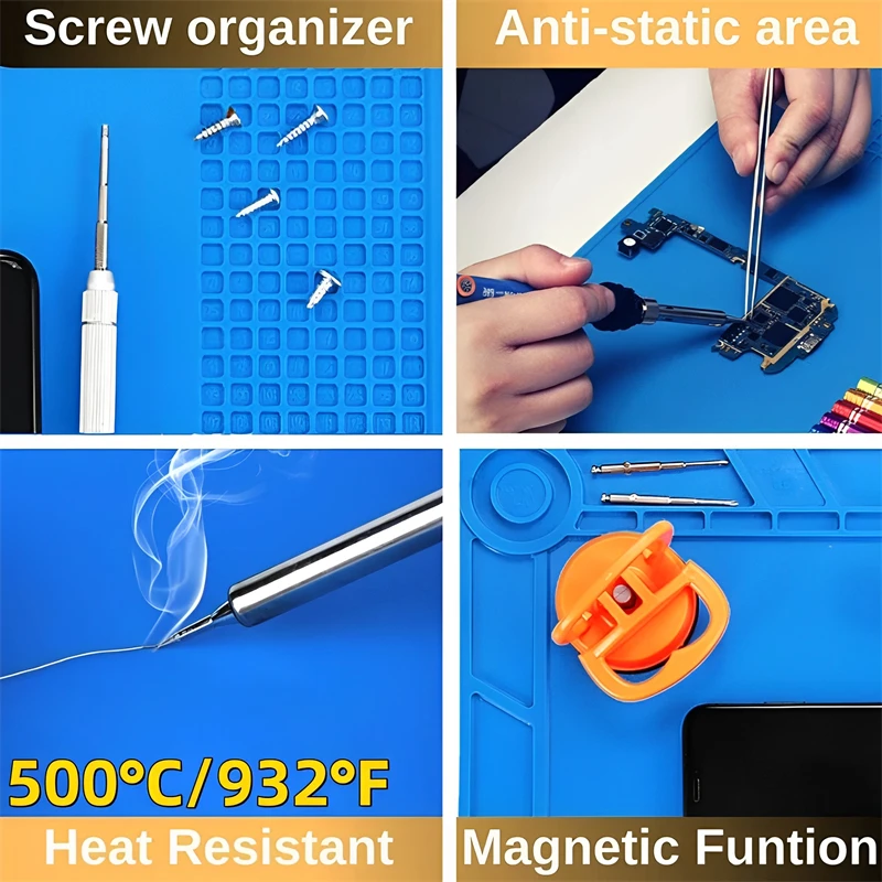 Silicone Soldering Mat ESD Ant - Electronics Repair Mat review and price
