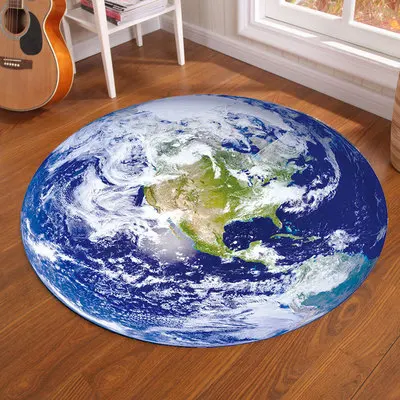 Galaxy Earth Moon Round Carpet - Electronics Repair Mat review and price