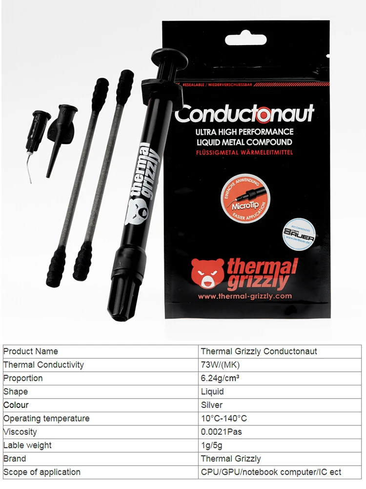 High Thermal Conductivity Liqu - Thermal Paste Cpu review and price