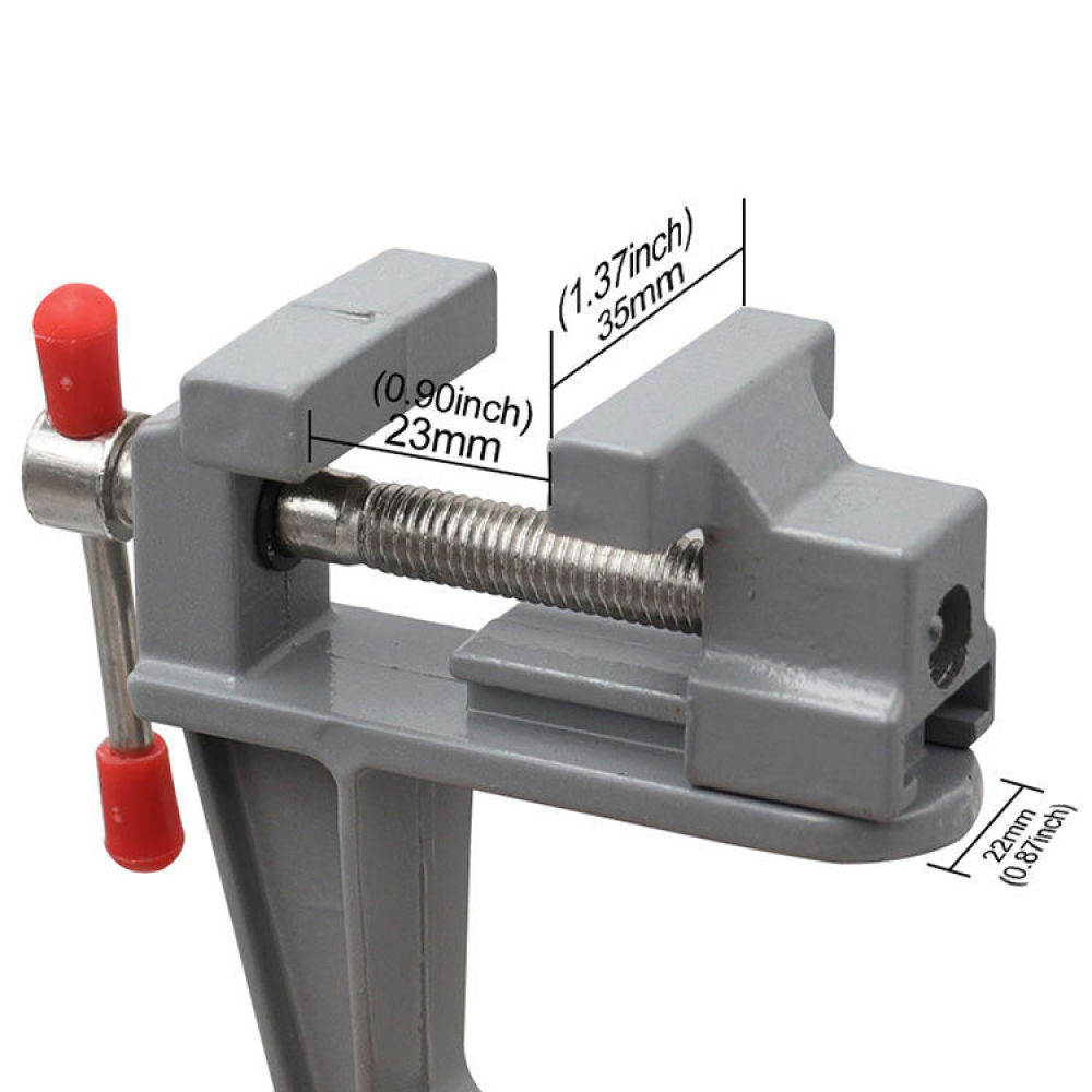 Compact Mini Vise Table Clamp  - Electronics Repair Hobby review and price